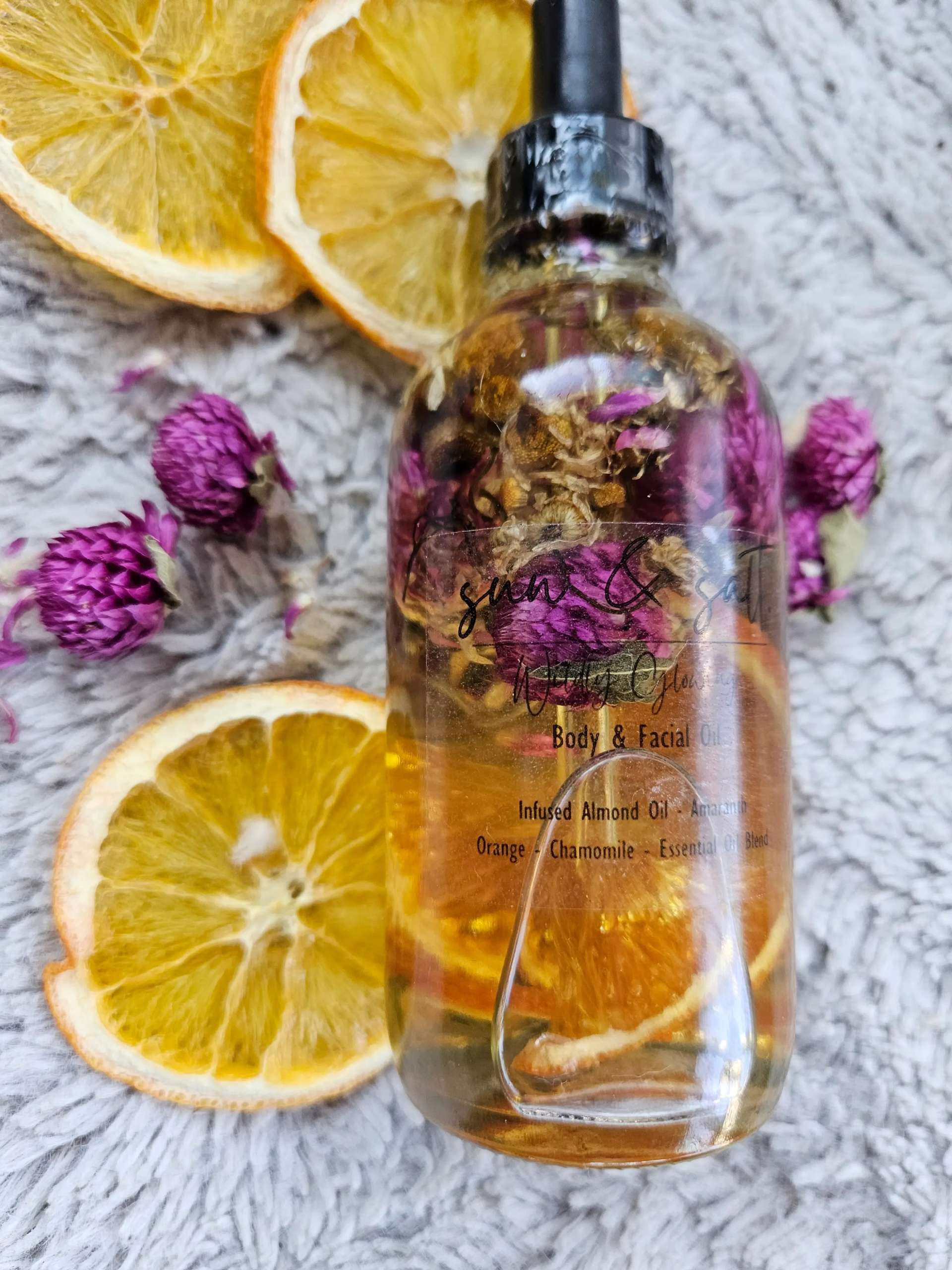 Floral Infused Face & Body Oil- Wildly Glowing 2