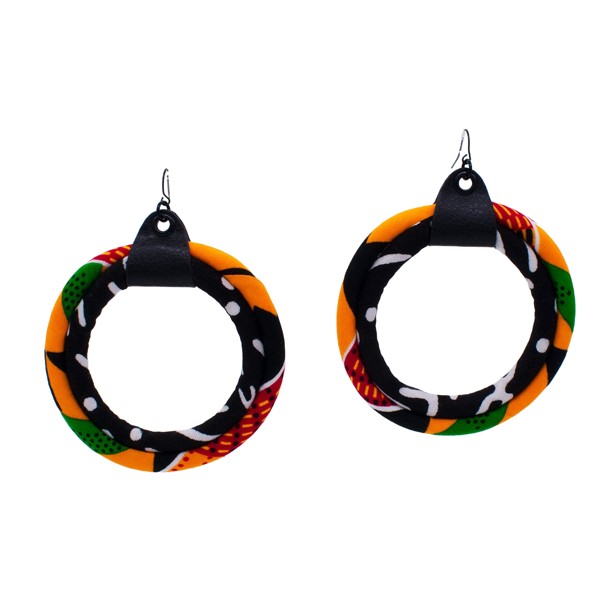 Kente Print Earrings 2