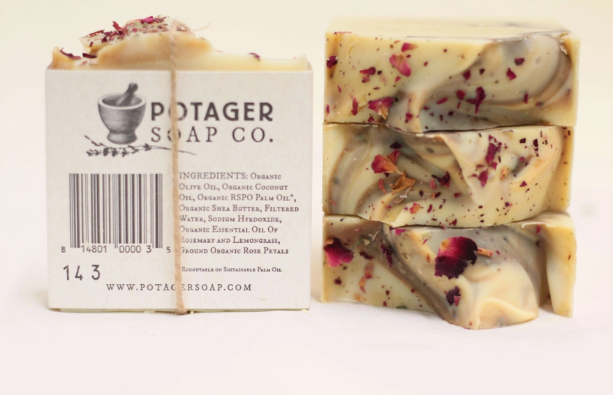 Rosemary Lemongrass Soap 2
