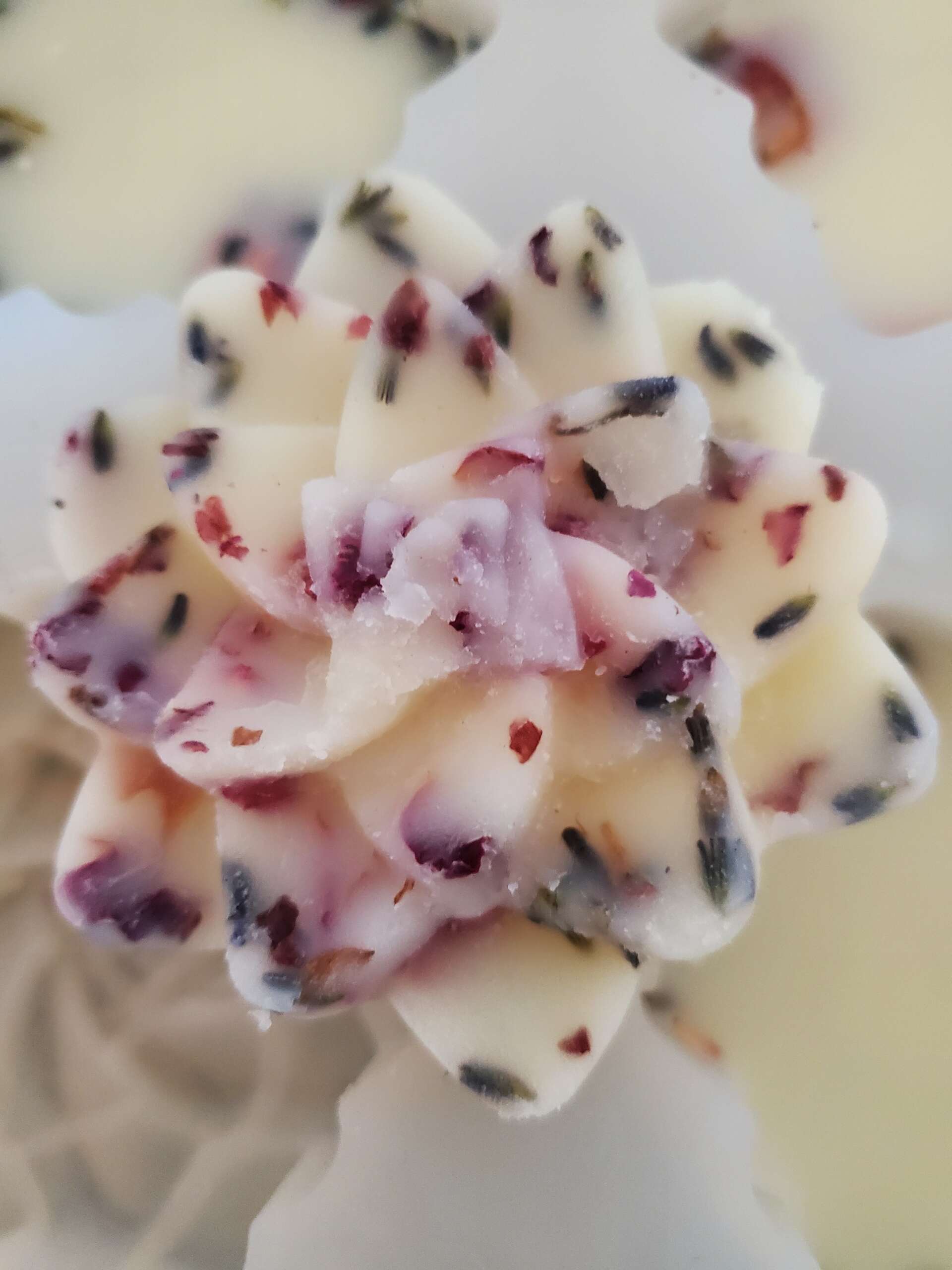 Rosemary Lillies Lotion Bars Heart Shaped 2